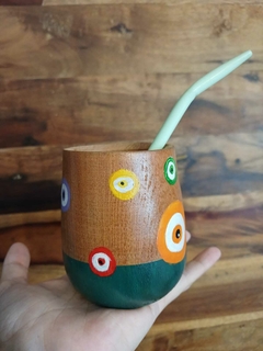 MATE OJITOS PINTADO