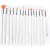 SET PINCELES PARA NAIL ART X15