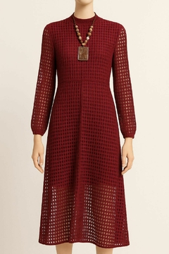 Vestido crochê