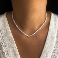 COLLAR PERLAS LOVE
