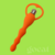Plug Anal vibro - Laranja