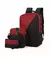 Mochila Antirrobo Carga Usb Escolar Laptop Casual 3 Piezas
