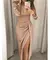 Imagen de Vestido Largos De Dama Con Abertura Elegante Fiestas Casual