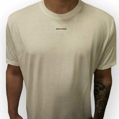 Camiseta Gucci com Logo Bordada - Branca - Cloud Outlet