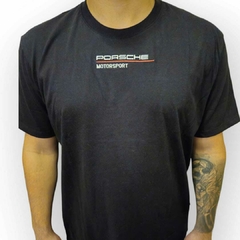 Camiseta Hugo Boss x Porshe com Bordado - Preta na internet