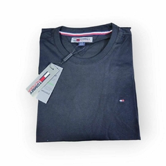 Camiseta Tommy Hilfiger Básica - Preta