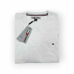 Camiseta Tommy Hilfiger Básica - Branca