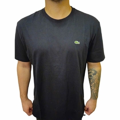 Camiseta Lacoste Básica - Preta - comprar online