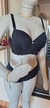 Conjunto lingerie renda preto