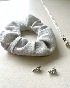 Scrunchie Silver - comprar online