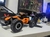 Carrinho de controle remoto 08 Shuttle laranja