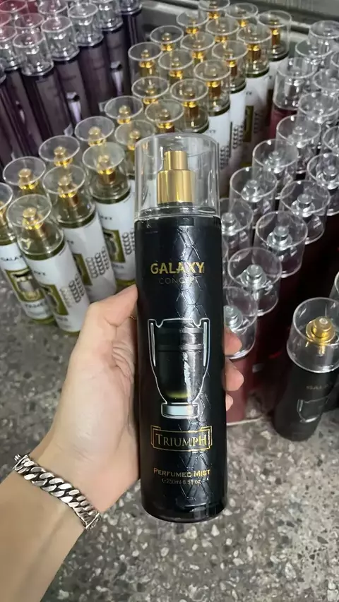 Body Splash árabe Galaxy Triumph (inspiração Invictus Victory)