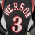Regata Rookie Philadelphia 76ers Iverson #3 Black na internet