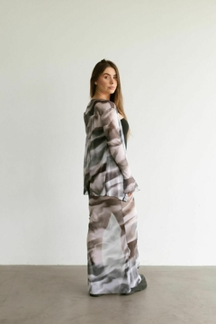 Merli Cinza Listrado - TagliaStore