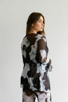 Merli Manchado Preto com Branco - TagliaStore