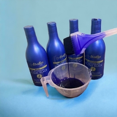 Shampoo e Máscara Matizadora Blond Platinum Black Azul na internet