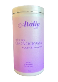 Cronograma Capilar Atália Hair - Nutrição- Hidratação- Reconstrução - comprar online