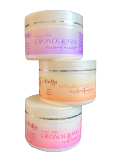 Cronograma Capilar Atália Hair - Nutrição- Hidratação- Reconstrução