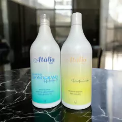 Shampoo e Condicionador Hidratante Sublime -1 Lt - Atália Hair Cosméticos