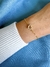 Pulseira Coração Cravejado Dourado - comprar online