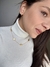 Chocker 5 trevos dourado - comprar online