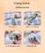 Foldable Water Bottle Sports Cup Portable Silicone Folding Cups Food Grade Cup Retractable Outdoor Travel Running Riding Camping - comprar online