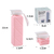 Foldable Water Bottle Sports Cup Portable Silicone Folding Cups Food Grade Cup Retractable Outdoor Travel Running Riding Camping