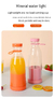 Mini liquidificador portátil elétrico do suco, copo recarregável, garrafa de - comprar online