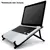 SUPORTE PARA NOTEBOOK REGULÁVEL PRETO AC578 BRIGHT - comprar online