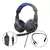 HEADSET GAMER P2/PS4/PS5 RAVU GXT-307B AZUL/PRETO TRUST - loja online