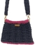 BOLSA MARA • BICOLOR PRETA COM ROSA PINK