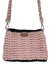 BOLSA MARA • ROSA SECO COM PRETO