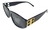 Gafas Sol Ovalada Bb Polarizado Shadow Moda Lentes Vintage Negro - Nuevas promociones integrales