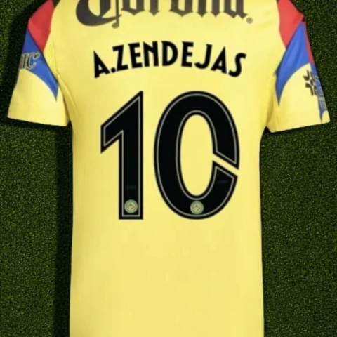 Jersey america amarilla Zendejas