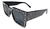 Gafas Sol Piedras Brillos Cuadrada Grande Polarizado Clash Negro - Nuevas promociones integrales