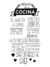 Vinil Decorativo Reglas De Cocina Pegatinas Calcomania 42CM X 82CM