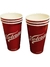 Vaso desechable viky encerado cerveza michelada 200 pzas 44oz 1300Ml