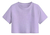 Imagen de Crop Top Mujer Playera Ombliguera Over Size Casual Gym Fit