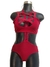 TRAJE DE BAÑO ROPA INTERIOR 2 PIEZAS CORDONES FELXIBLE TOP CALZON MODA PLAYA
