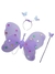 Alas de mariposa disfraz con luces diadema varita niños mariposa hada con luz cosplay - tienda en línea