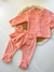 Conjunto Plush coral - comprar online