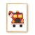 Quadro Decorativo Infantil - Bombeiro - comprar online