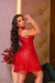 Camisola Renda 177 Vermelho - comprar online