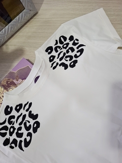 Camiseta print leopardo - comprar online