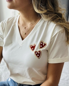 Corazones y perlas