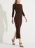 Vestido Canelado - comprar online