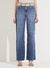 Imagem do Calça Jeans Raquel Wide leg com Cinto