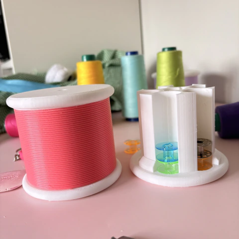 Porta Carretes para Máquina de Coser