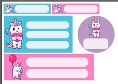 KIT ESCOLAR UNICORNIO