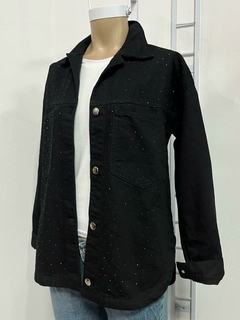 CAMISACO DE JEANS CON BRILLO - comprar online